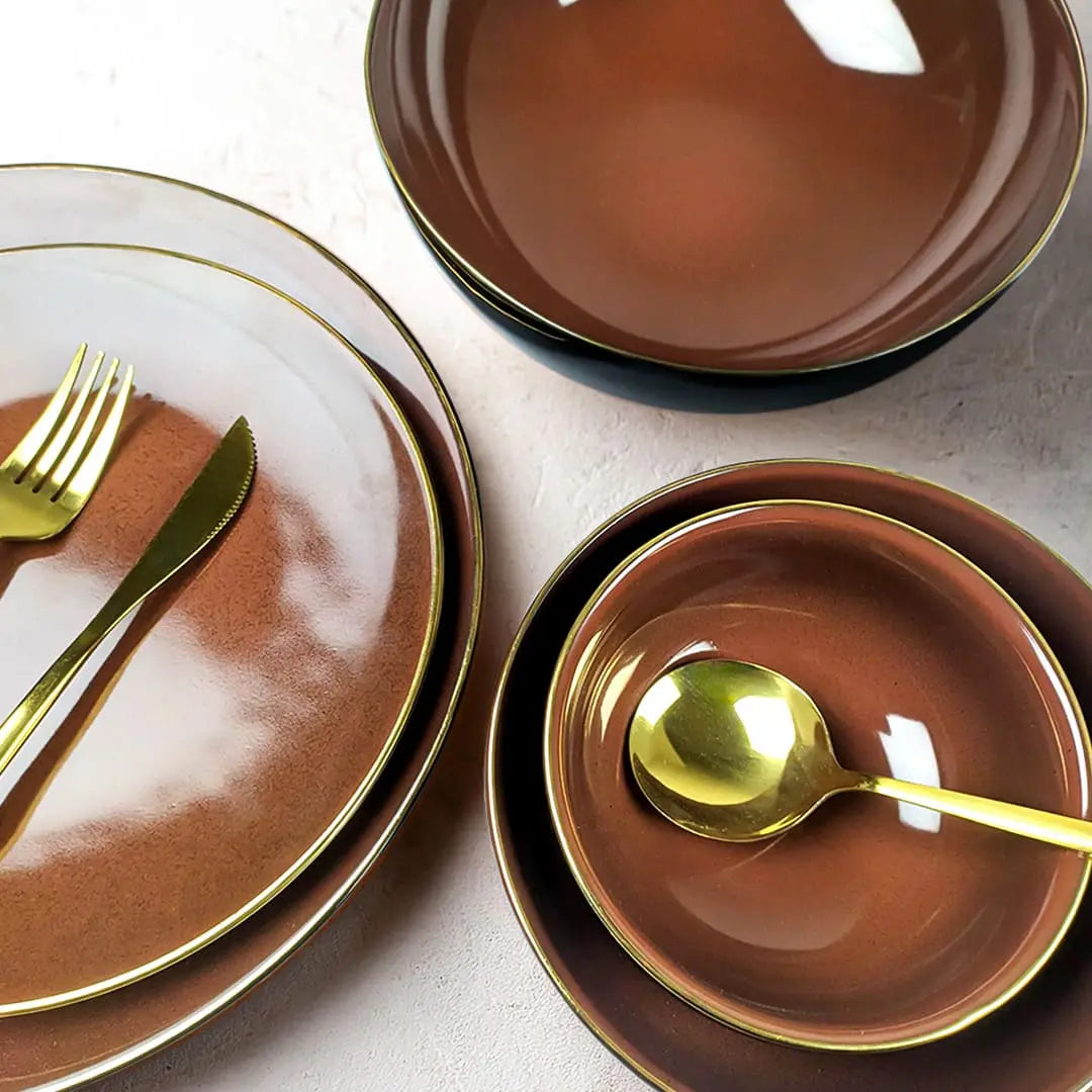 Lamer Sienna 27 Pieces Dinner Set - Lamer Series