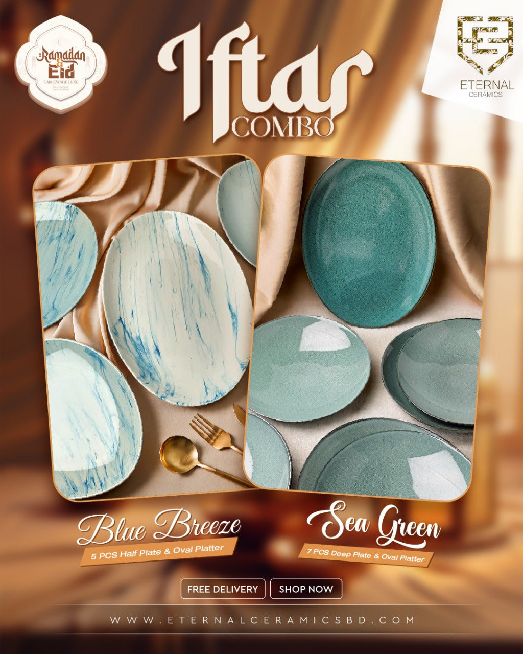 Lamer 7 Pieces Ramadan Iftar Combo