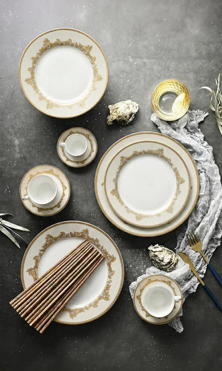 Vintage ceramic tableware inspiration