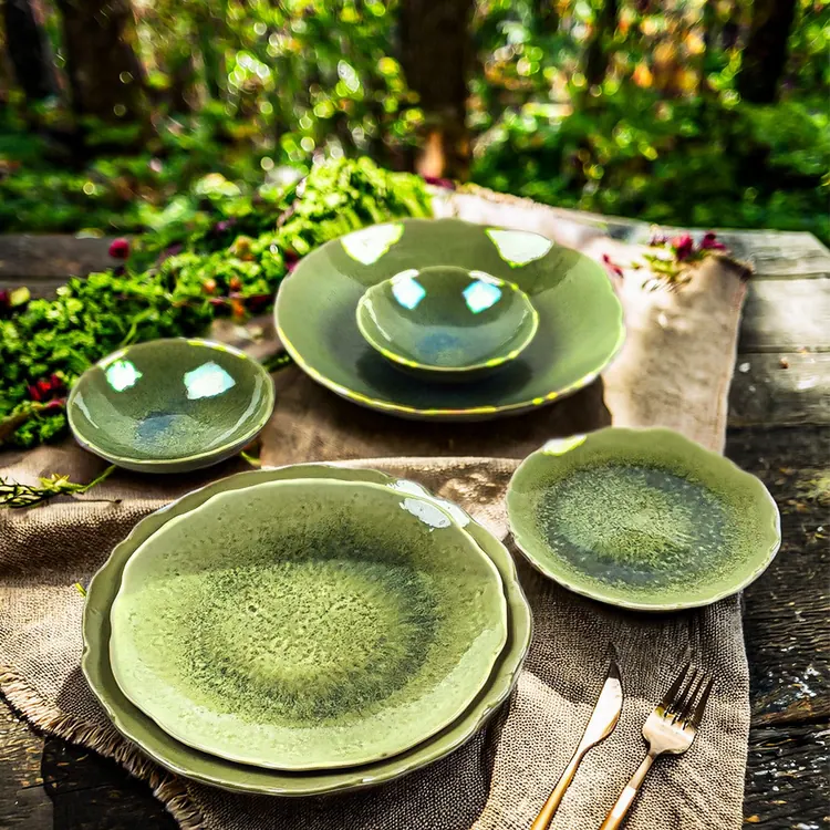 Forest Stone 26 Pieces Dinner Set - Unique Collection