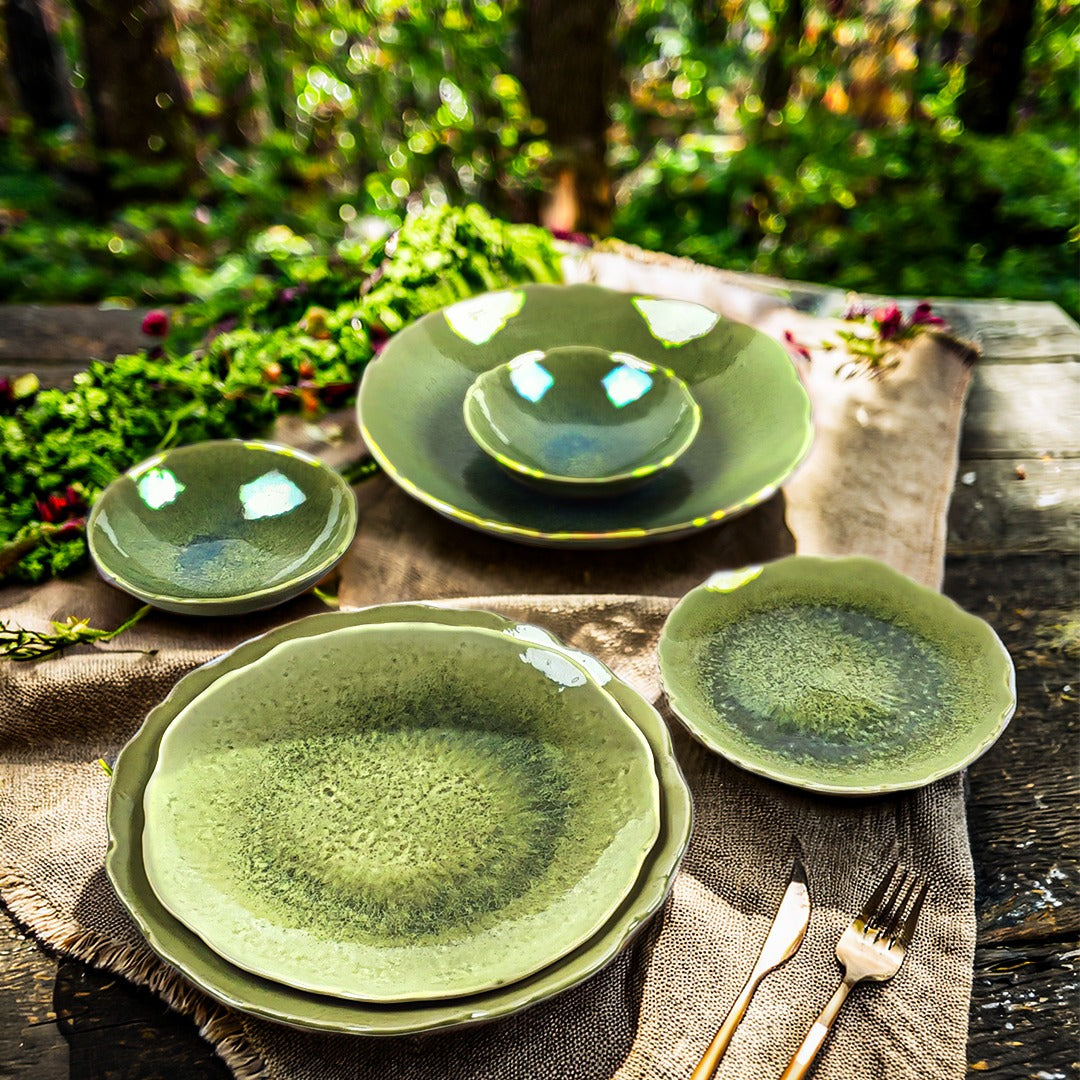 Forest Stone 26 Pieces Dinner Set - Unique Collection