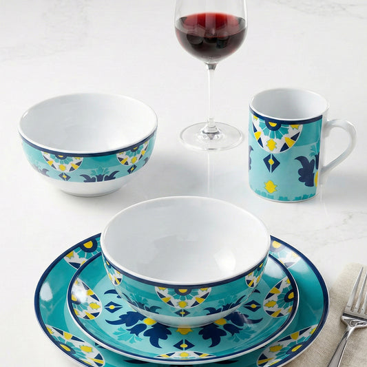 24 Pcs Dinner Set - Sunny Tide