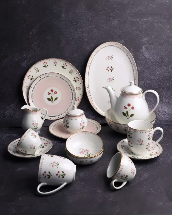 Floral Ceramic Dinner Set