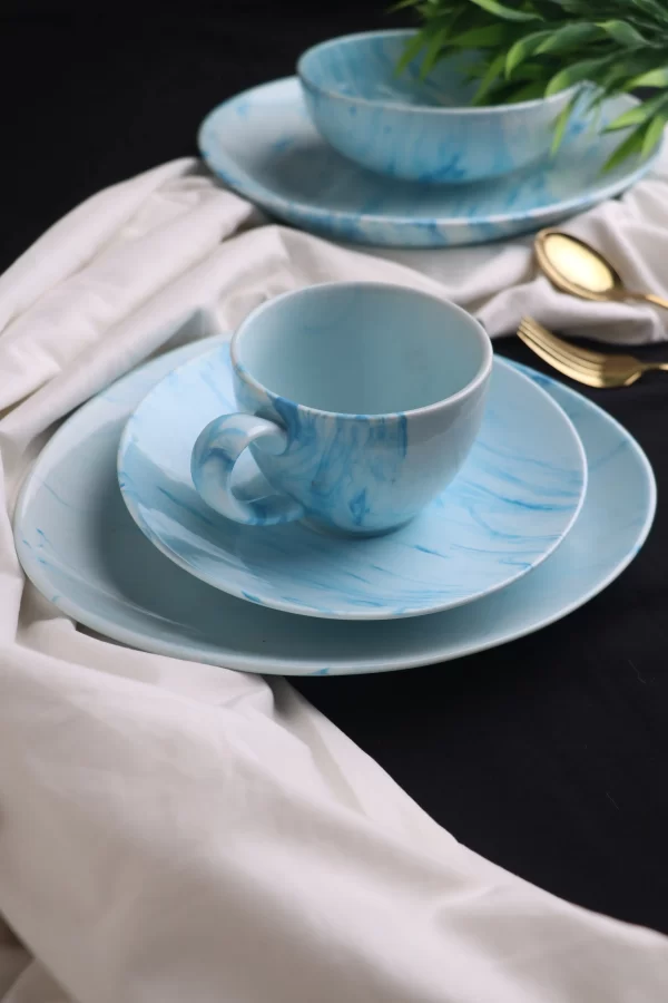 Blue Ceramic Dinnerware