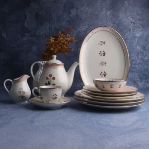 Floral Ceramic Dinner Set